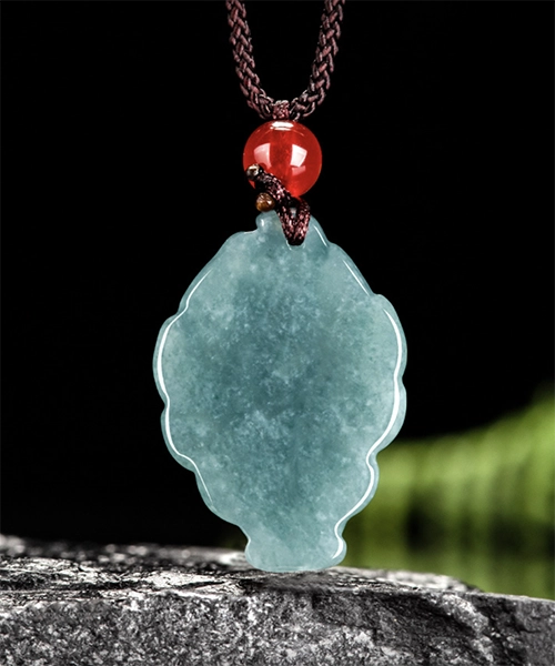 Nine Tailed Fox Natural Jade Pendant - Image 4