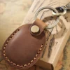 Digital Key Artificial Leather Key Chain
