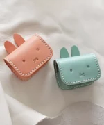 Rabbit Artificial Leather Coin Bag