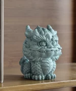 Lovely Dragon Sand Stone Ornament