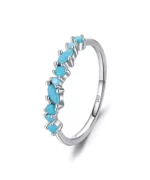 S925 Turquoise Fashion Ring