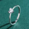 S925 Heart Design Fashion Ring