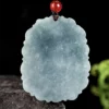 Horse Monkey Natural Jade Pendant
