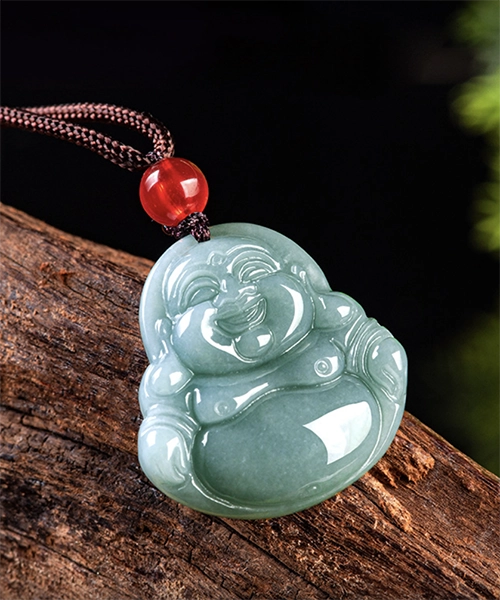 Guanyin / Buddha Natural Jade Pendant - Image 10