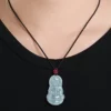 Guanyin / Buddha Natural Jade Pendant