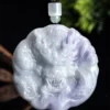 Dragon Both Side Natural Jade Pendant