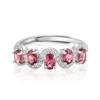 Garnet S925 Fashion Open Ring