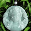 Guanyin Natural Jade Pendant
