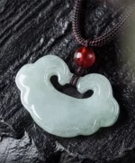 Ruyi Auspicious Natural Jade Pendant