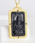 Thousand Hands Guanyin Jade Pendant