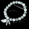 Natural Jade Fish Bead Bracelet