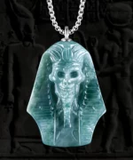 Pharaoh of Egypt Natural Jade Pendant