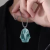 Pharaoh of Egypt Natural Jade Pendant