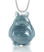 Cat S925 Natural Jade Pendant