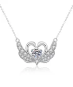 Swan S925 Moissanite Pendant