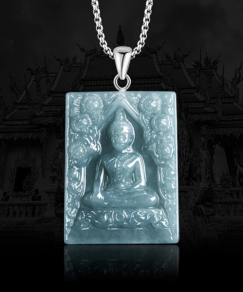 Thailand Buddha Chongdi S925 Jade Pendant