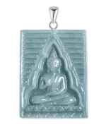 Thailand Buddha Long Po Shu Jade Pendant