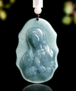 The Blessed Virgin Mary Jade Pendant