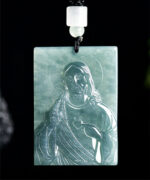 Jesus Christ Natural Jade Pendant