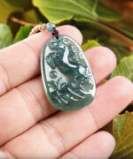 Zodiac Horse Wealth Jade Pendant