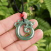 Dragon Hallow Natural Jade Pendant