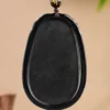 Black Omphacite Horse Pendant - Success & Prosperity Amulet
