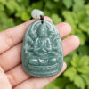 Thousand-Hand Guanyin Jade Pendant