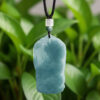Majestic Flame Jadeite Qilin Pendant - Ultimate Prosperity Amulet